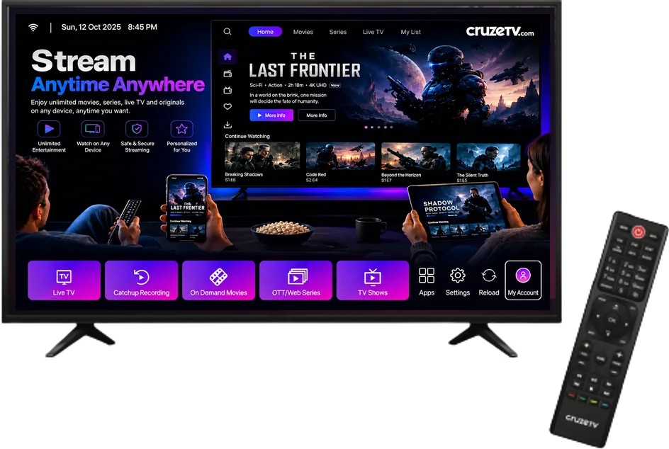 Punjabi TV on Cruze TV — live channels, movies and music